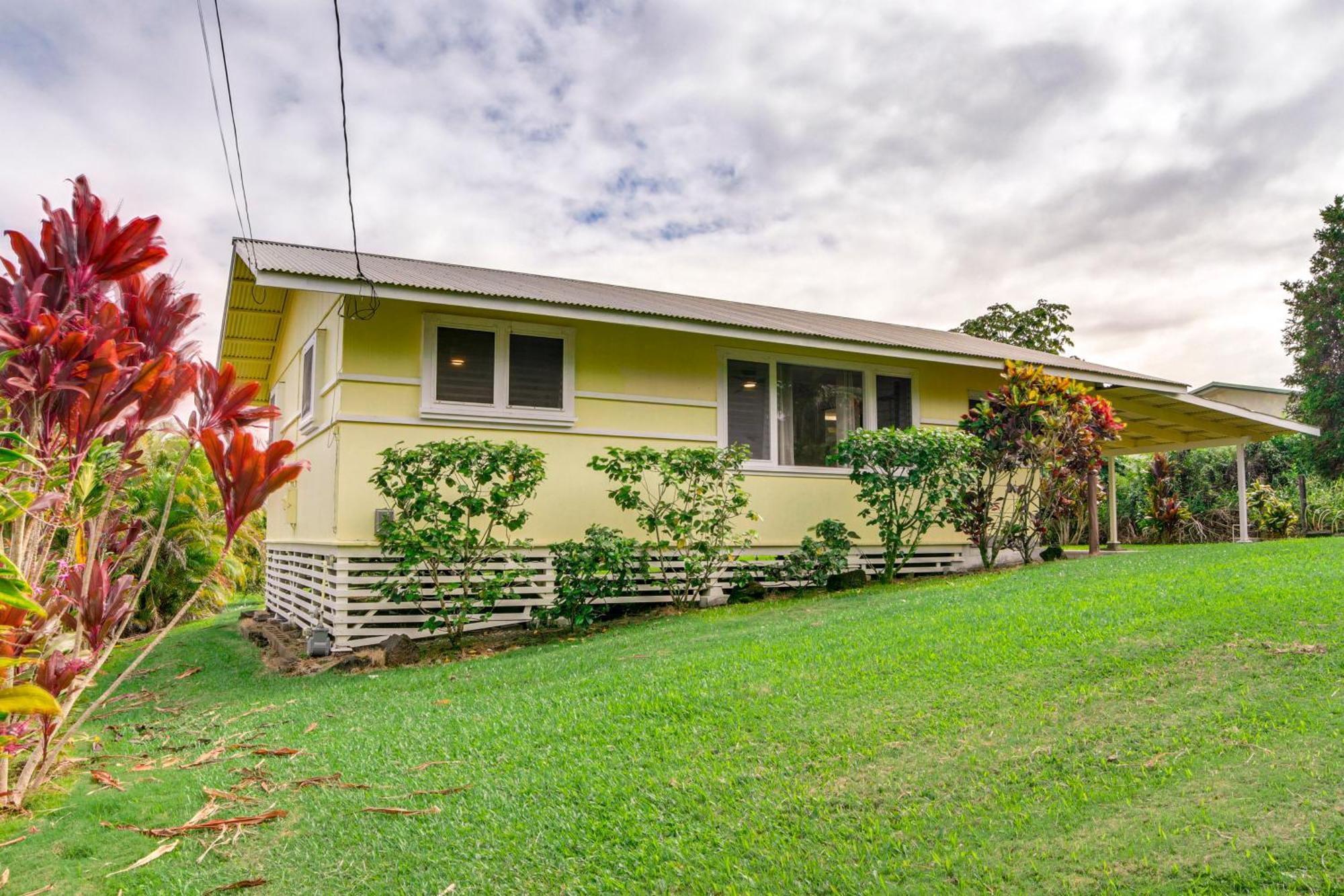 Charming Historic Hilo House Minutes To Beach! Buitenkant foto